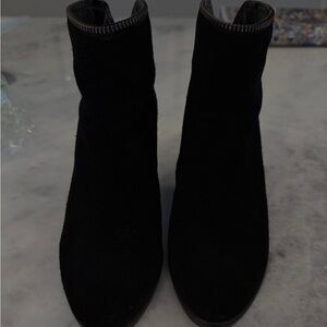 All Saints Sleek Black Ankle Booties